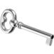 Siso BIZET furniture key metal 43 mm shaft length