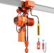 VEVOR Elektrische Kettingtakel 2000 Kg, 6,1 M Hefhoogte, Driefase, met 100 M Draadloze en 4,8 M Bekabelde Afstandsbediening, G100 Dubbele Ketting, Noodstop, Elektrische Kettingtakel voor Fabrieken, Magazijnen en Garages