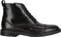 Clarks Aldwin Cap Heren Zwart Leer Maat 44.5