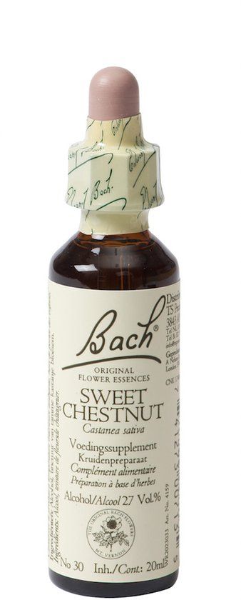 Bach Original Flower Remedies Bach Sweet Chestnut/Tamme Kast 20ml