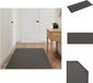 vidaXL Tapijtloper 80x180 cm Antracietkleurig