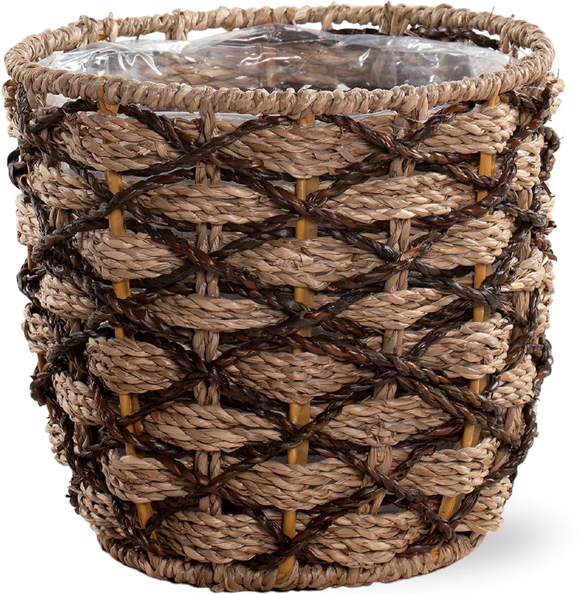 What-Women-Want Luxe siermand Guusje Naturel - Ø20cm - Kamerplant pot