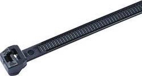HellermannTyton 118-05850 T50SOS-HS-BK-C1 Kabelbinder 150 mm 4.60 mm Zwart Hittegestabiliseerd 100 stuk(s)