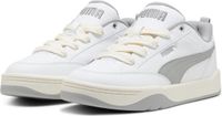PUMA Park Lifestyle Unisex Sneakers - PUMA White-Smokey Gray-Sugared Almond