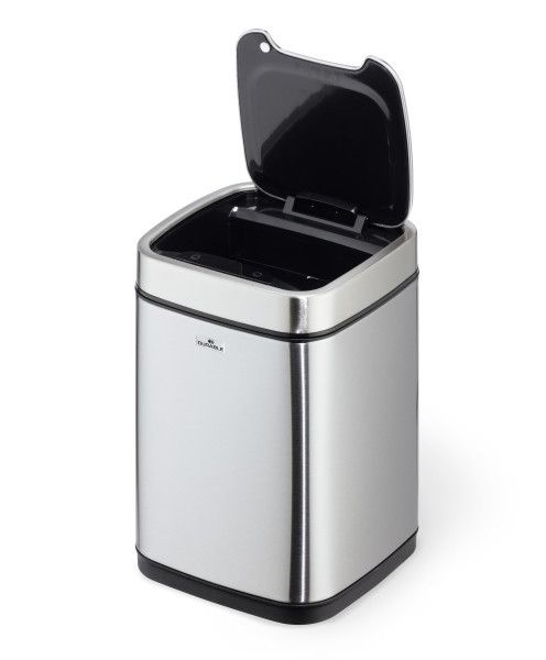 Durable NO TOUCH 6L - Zilver - 6 Liter - RVS - Rechthoekig