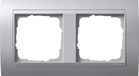 Gira Event Afdekraam - 2-voudig frame - Aluminium