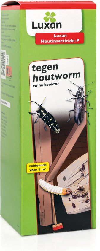 Luxan Houtinsecticide-P Tegen Houtworm - Insectenbestrijding - 1 l