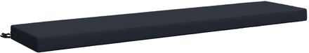 vidaXL - Bankkussen - SOEST - 100% Polyester - Donkerblauw - 180 x 40 x 8 cm