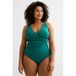 BEACHWAVE Curve corrigerend badpak met textuur groen