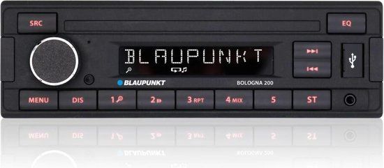 Blaupunkt Bologna 200 Autoradio - Enkeldin - USB/AUX - 4x40W RMS