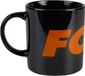 Fox Noir et Orange Logo Mug en céramique