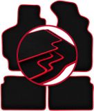 Wielganizator CARLUX-RED automatten voor: Toyota Celica V cabriolet, coupé, liftback (1989-1993)
