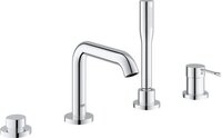 GROHE Essence New Badkraan - Viergats badrandcombinatie - Chroom