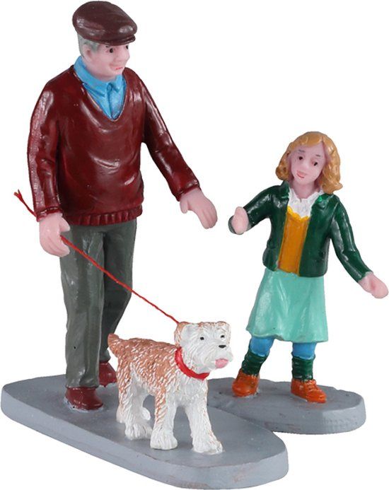 Lemax Afternoon Stroll Set Of 2