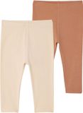 Vertbaudet Lot de 2 leggings longs fille