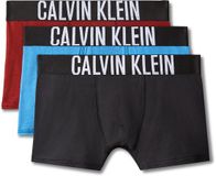 Calvin Klein Underwear Jongens Boxershorts 3-pack Effen Katoen/Elastaan Multi 164/176