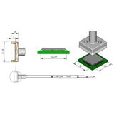 JBC C245224 SMD desoldeerpunt voor T245