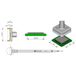 JBC C245224 SMD desoldeerpunt voor T245