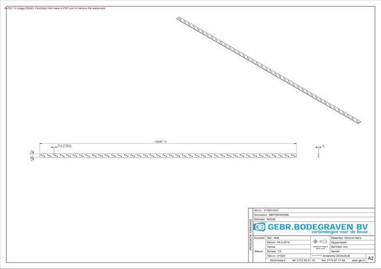 GB Wurth Ankerstrip - Ankerstrip x 1 st