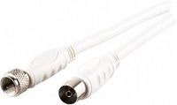 Schwaiger KVCKHQ195 532, 5 m, F, IEC, Wit