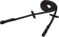 BR Premiere Leren Dressuurteugel m/Anti-slip 16mm Zwart Full