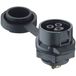 Lutronic 2420 08 T18 CB 100 Connecteur rond Accouplement, montage Nombre total de pôles : 8 1 pièce(s)