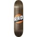 RAD Skateboards RAD Planche De Skate Solid Logo (8.125" - Vintage Maple)