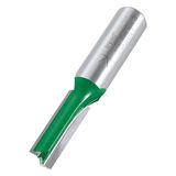Trend Craftpro Rechte Twee Groef Frees, 1/2 Inch Schacht, 10Mm Snijdiameter & 30Mm Snijlengte, Hardmetalen Punt (Tct), C016Dx1/2Tc