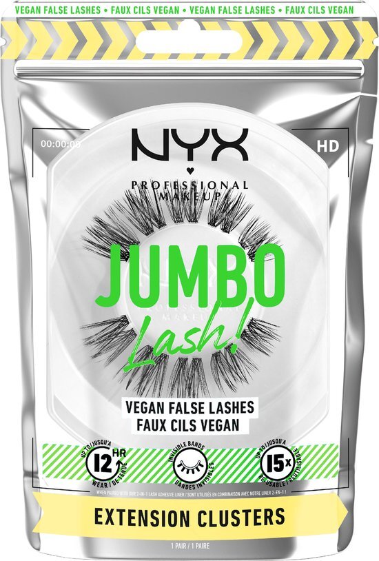 NYX Professional Makeup Jumbo Lash Vegan False Lashes 01 - Extension