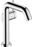 Hansgrohe Tecturis s Wastafelkraan - 1-gats - bm - 150 fine - coolstart - met push open met vaste uitloop - voorsprong 13.9cm - hoogglans chroom