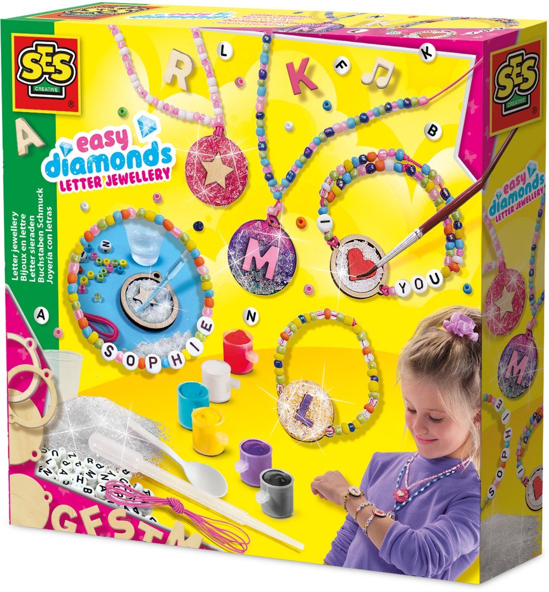Easy diamonds - Letter sieraden