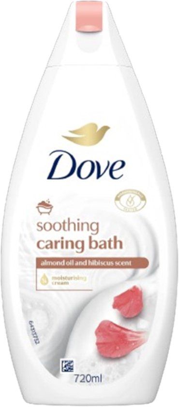 Dove Bad - 720ml - soothing almond oil and hibiscus scent
