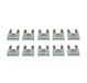 proconcept 2 roues (p2r) Lot de 10 mini fusibles 11x16x4mm plats enfichables 2A pour auto moto scooter quad Neuf