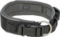 Trixie Halsband Hond Extra Breed Zwart/Grafiet Grijs 27-35x2.5cm Polyester Reflecterend