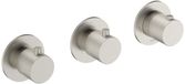Hotbath Guy Row GY7067R inbouw douchethermostaat met 2 stopkranen (afbouwdeel)