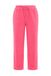Ulla Popken - Dames - Broek Rose wijde rechte pijpen elastische tailleband - Fuchsiaroze - Maat 58+