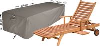 Raffles Covers Beschermhoes ligbed - 200 x 70 x 40 cm - Taupe