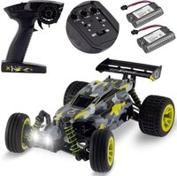 Overmax X-Pace RC Auto - Schaal 1:18 - 100m Bereik - 30 km/u Snelheid - 4x4 - LED - 30 Min. Gebruik