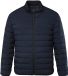 JP 1880 - Heren - Doorgestikte jas technodaune opstaande kraag - Donkermarine - Maat 4XL