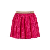 B.Nosy korte rok met pailletten - roze