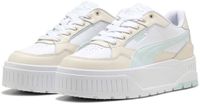 Puma Karmen II Idol Sneakers Dames Wit - Beige - Lichtblauw