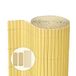 vounot® Pvc-inkijkbescherming, zeer versterkt, met dubbelzijdige bevestigingsclips, voor tuin, balkon en terras, corrosiebestendig en weerbestendig, 100 x 500 cm, beige