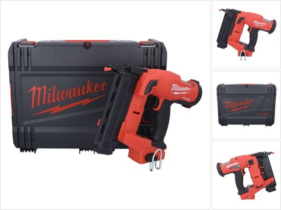 Milwaukee M18 FN18GS-0X 18V Li-Ion accu brad tacker body in HD-box