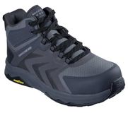 Skechers 200256EC-CHAR S3 Veiligheidsschoenen Grijs Maat 44