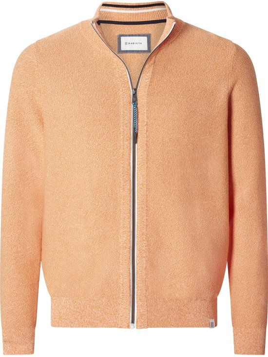 Babista heren Vest - 68/70 - lichtoranje - Plus Size