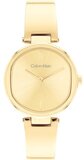 Calvin Klein CK ELEVATED Dames Horloge - Goudkleurig - 30 mm