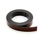 Magflex® Flexibele magneetband met premium zelfklevende stof, polariteit B, 25,4 mm breed, 1 m lengte