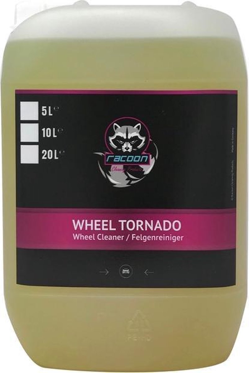 Racoon WHEEL TORNADO Velgenreiniger - 5000ml