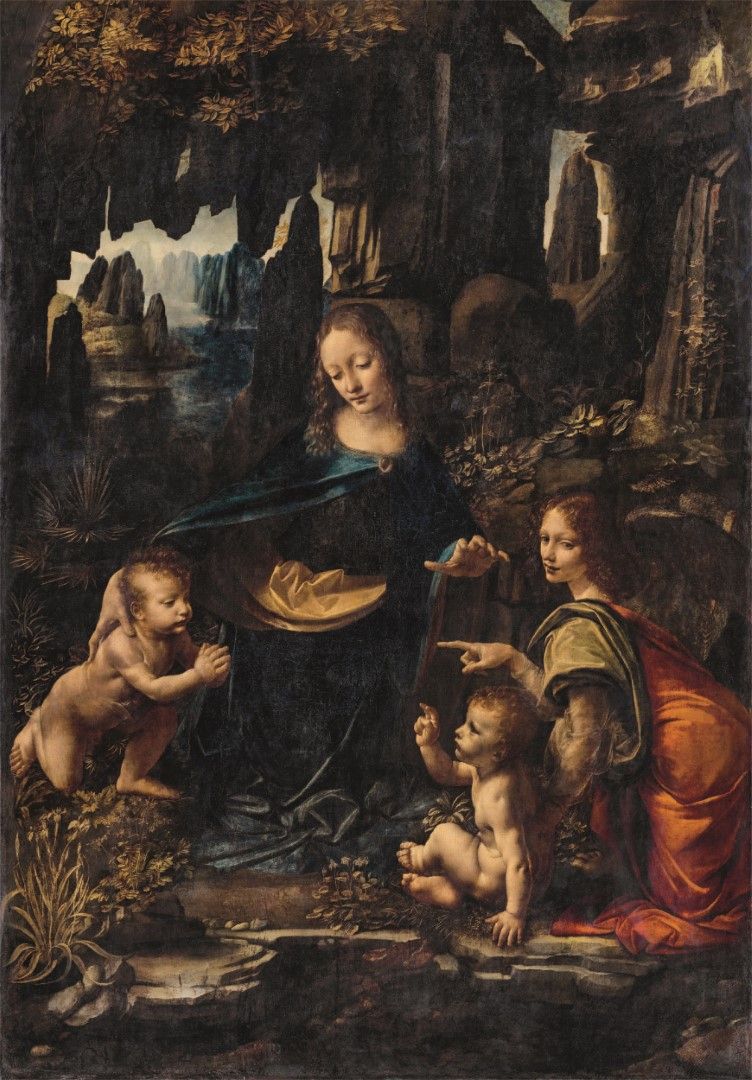 Clementoni Museum Collection Leonardo Da Vinci The Virgin of the Rocks 1000-Piece Jigsaw Puzzle