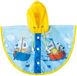 Heless Regencape Zeilen Junior Polyethyleen Blauw Mt 28-35 Cm
